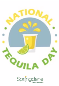 National Tequila Day event poster for Springdene